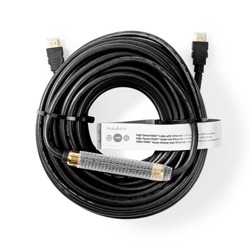 Cablu HDMI de mare viteza cu functie Ethernet 25m negru NEDIS