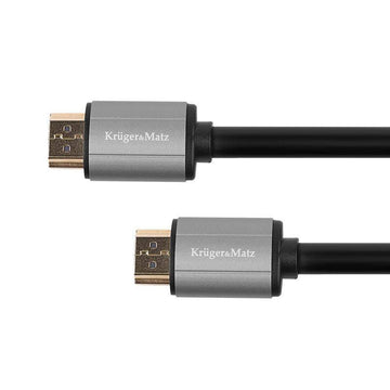 Cablu HDMI - HDMI 3m V2.0 4K UHD 60Hz Basic KRUGER&MATZ