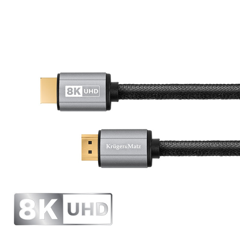 Cablu HDMI - HDMI 8K V2.1 0.9m KM1264 Kruger&Matz