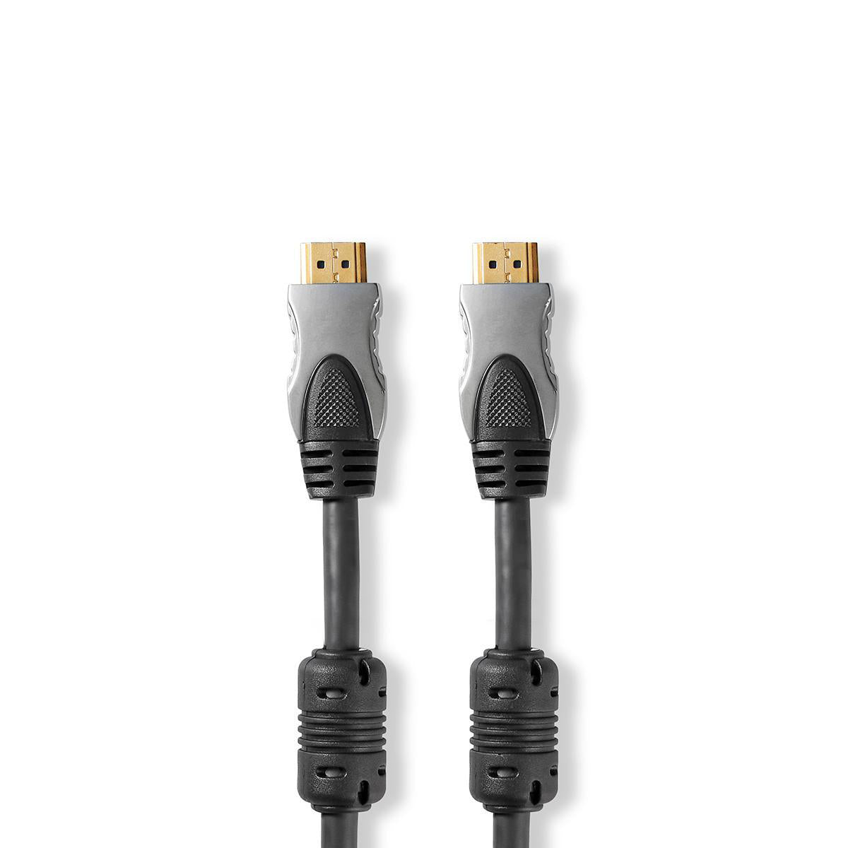 Cablu HDMI Nedis Ethernet 2.5m 4K 60HZ 18Gbps antracit