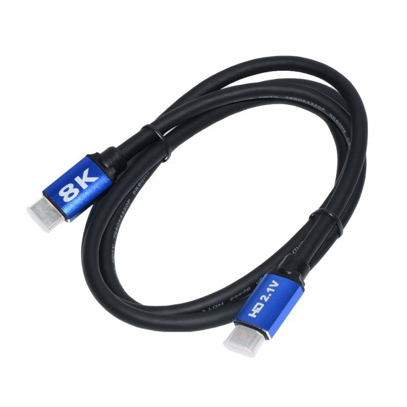 Cablu HDMI v2.1 8K 60HZ 1m HDMI tata - HDMI tata CA