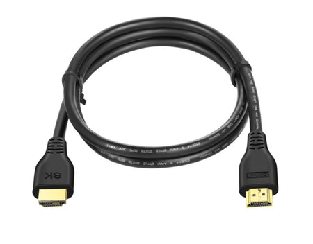 Cablu HDMI v2.1 8K 60HZ 2m HDMI T - HDMI T 4K 144Hz/120Hz/60Hz CA