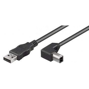 Cablu imprimanta USB 90 grade 3m cupru Goobay