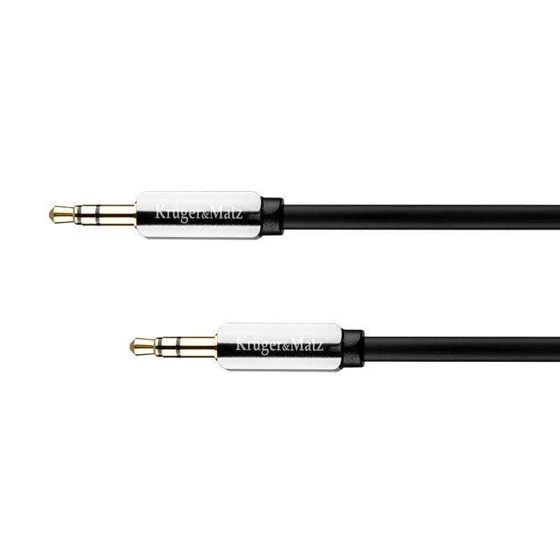 Cablu Jack 3.5 mm la 3.5 mm 1.8m Profesional Kruger&Matz