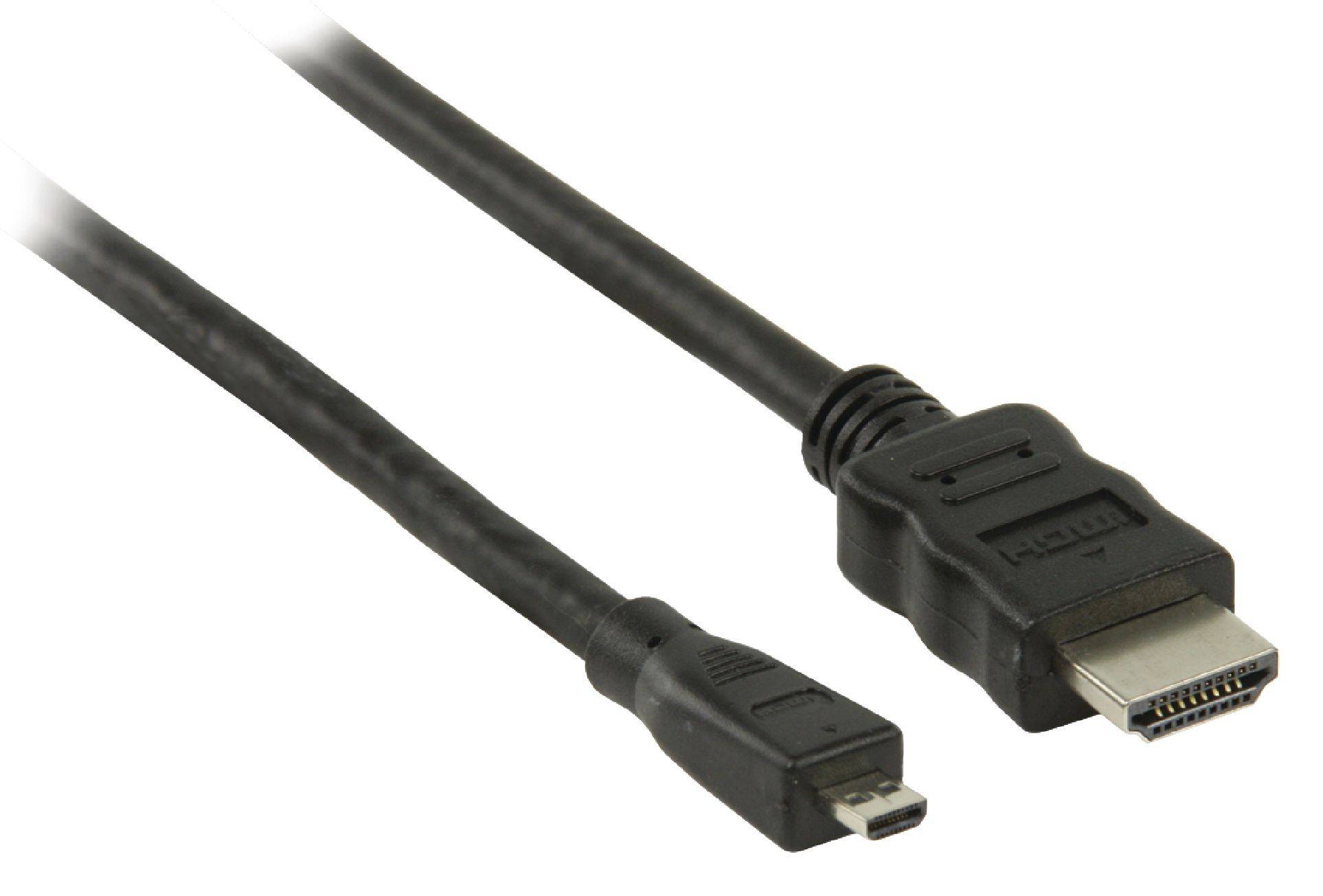 Cablu micro HDMI - HDMI tata-tata High Speed Ethernet 1m VALUELINE