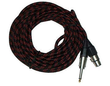 Cablu microfon XLR mama la 6.3 tata 5m Cabletech