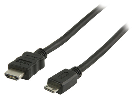 Cablu mini HDMI de mare viteza cu Ethernet HDMI - HDMI mini 1m 4K 3D Valueline