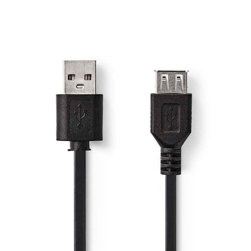 Cablu Nedis USB 2.0 A tata - USB A mama 2m