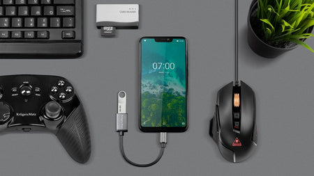 Cablu OTG USB 3.0 mama - USB Type C tata KRUGER&MATZ