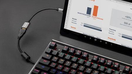 Cablu OTG USB 3.0 mama - USB Type C tata KRUGER&MATZ