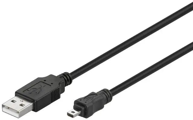 Cablu pentru camere foto USB la mini USB 8 pini 1.8m Fuji Medion Nikon Olympus