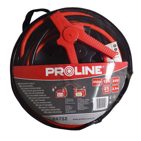 Cablu pornire auto cu crocodili 3.5m 350A PROLINE