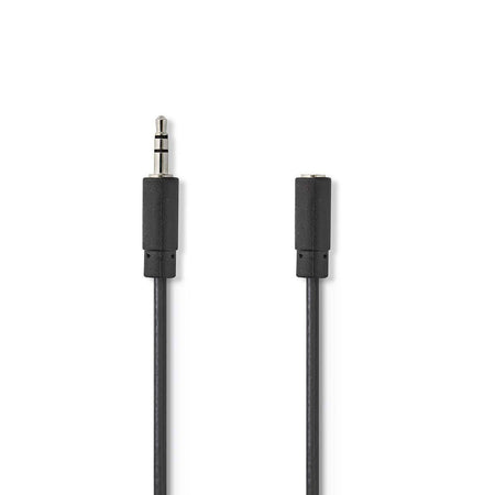 Cablu prelungitor audio Stereo Jack 3.5 mm tata - 3.5 mm mama 3m Nedis