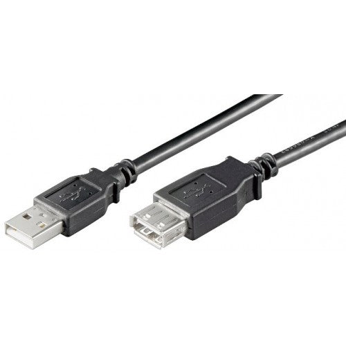 Cablu prelungitor USB 3m A tata la USB A mama cupru Goobay