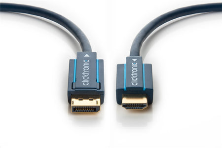 Cablu Profesional DisplayPort - HDMI 1m Full-HD 1920x1200p AWG30 Clicktronic