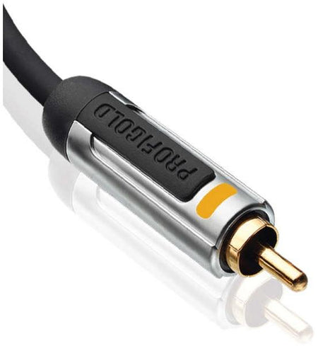 Cablu Profesional RCA tata - RCA tata 2m ProfiGold