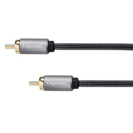 Cablu RCA 0.5m Profesional Kruger&Matz