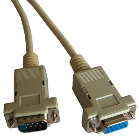 Cablu RS232 DB9 serial tata-mama 1.8m Cabletech