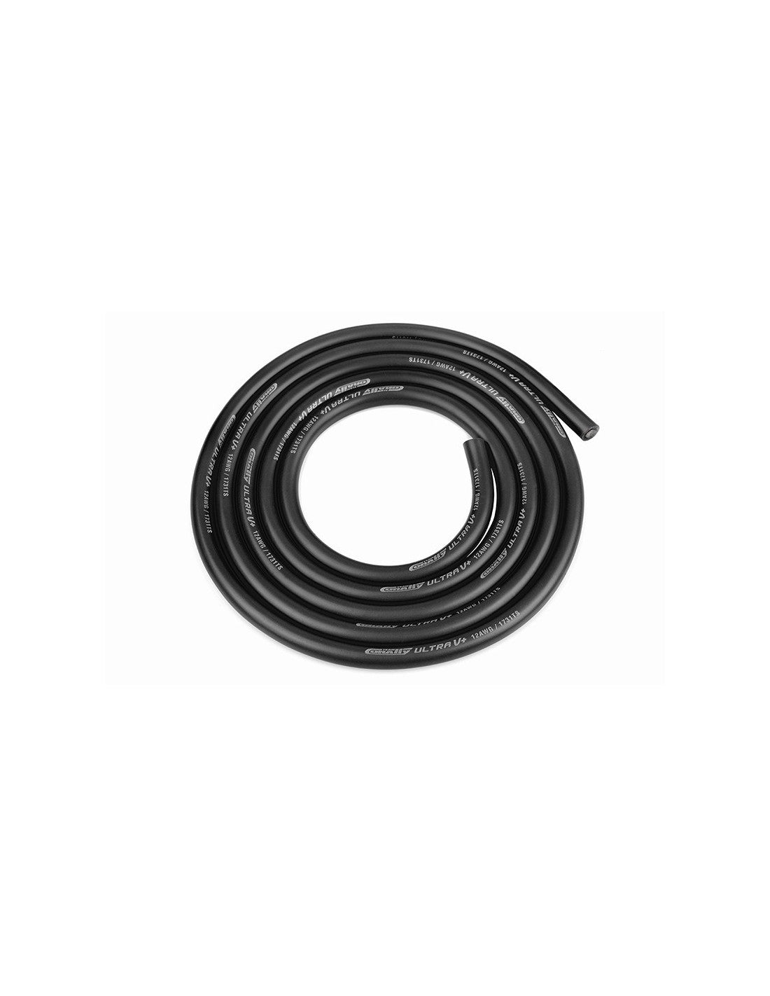 Cablu siliconic multifilar 10AWG 5.26mm2 negru 1m