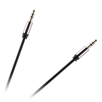 Cablu spiralat Jack 3.5 mm STEREO tata-tata 1m M-LIFE