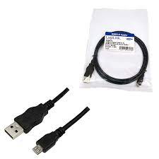 Cablu USB 2.0 A mufa - USB B mini mufa nichelat 3m negru LOGILINK CU0015