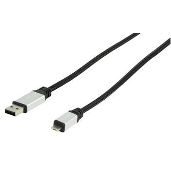 Cablu USB 2.0 A tata - Micro USB A tata 1.8m Konig