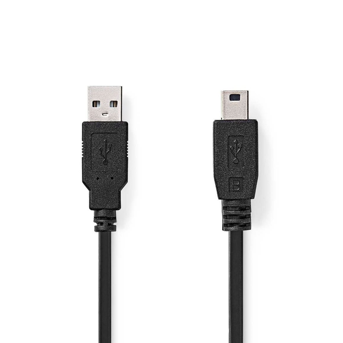 Cablu USB 2.0 A tata - Mini USB 5-pini tata 5m negru NEDIS