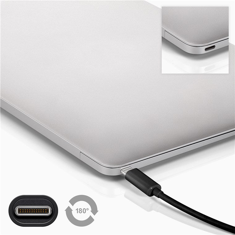 Cablu USB 2.0 USB type C tata la Mini USB tata 0.5m Cupru 0.48Gbit/s negru 67989 Goobay