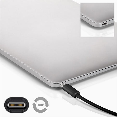 Cablu USB 2.0 USB type C tata la Mini USB tata 0.5m Cupru 0.48Gbit/s negru 67989 Goobay