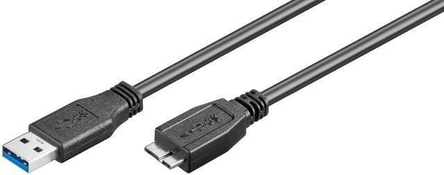 Cablu USB 3.0 1m A tata la micro USB triplu ecranat Goobay