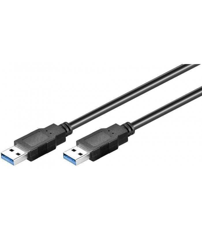 Cablu USB 3.0 USB A tata - USB A tata 0.5m Goobay
