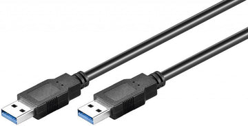 Cablu USB 3.0 USB A tata - USB A tata 3m Goobay