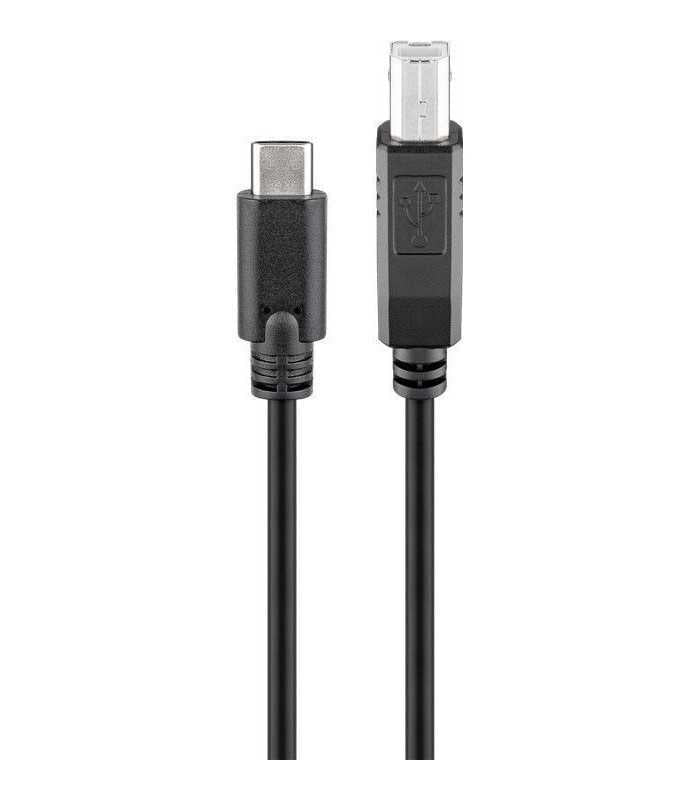 Cablu USB 3.1 Type C la USB B imprimanta 1m Goobay