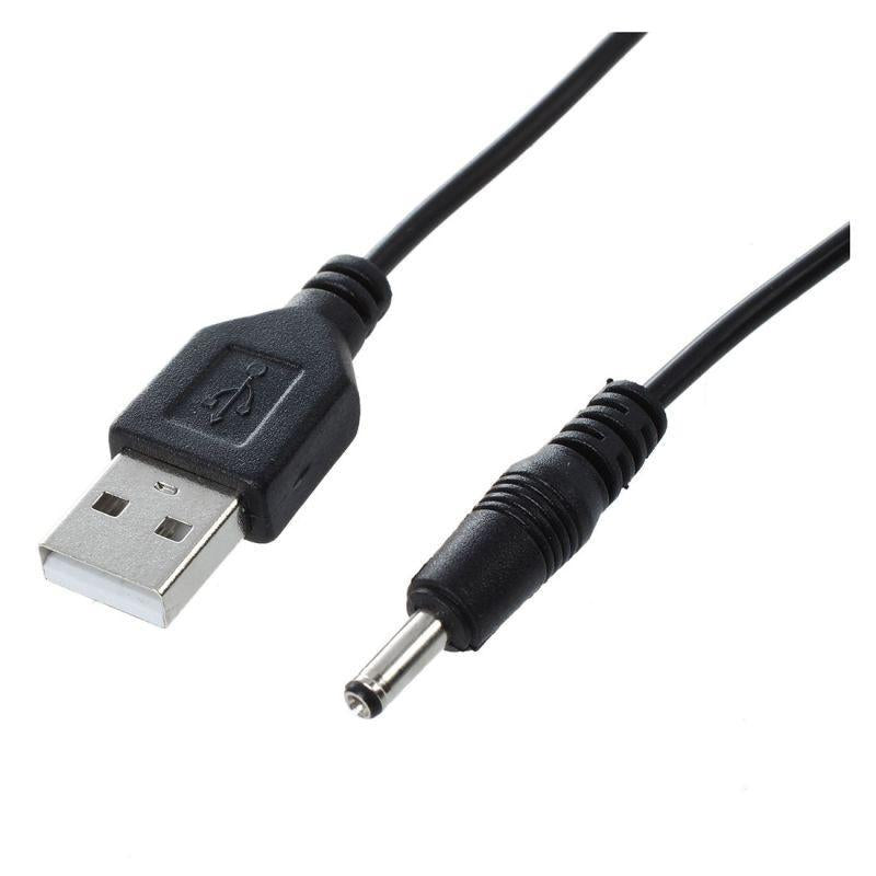 Cablu USB A mufa - DC 3.5/1.35 mufa negru 1.8m 24AWG GEMBIRD CC-USB-AMP35-6