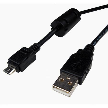 Cablu USB A tata - micro USB tata 1.8m HI-Speed cu ferita