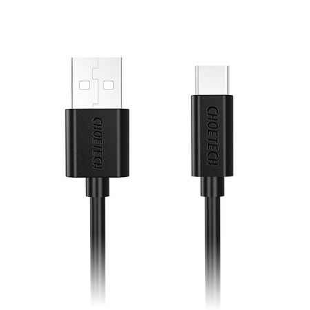 Cablu USB-A - USB TYPE C 3m 2.4A negru Choetech AC0004