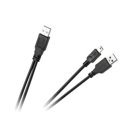 Cablu USB tata-tata si mini USB 5 pini 1.5m