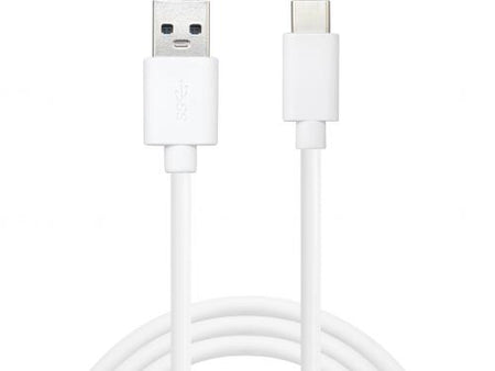 Cablu USB Type C 3.1 - USB A 3.0 Sandberg 336-151m alb