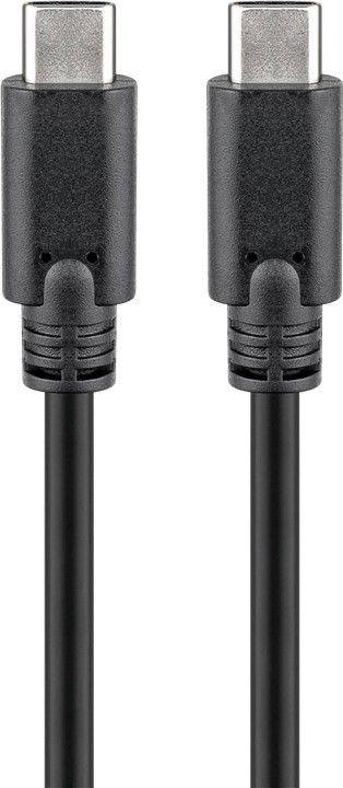 Cablu USB Type C Generatia 1 tata-tata 1.5m negru GOOBAY