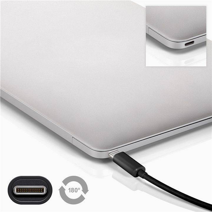 Cablu USB Type C Generatia 1 tata-tata 1.5m negru GOOBAY