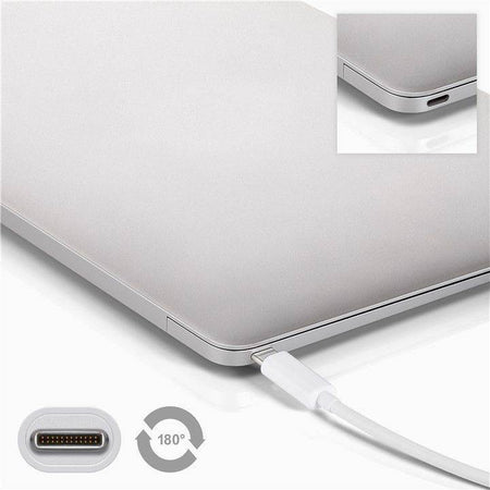 Cablu USB Type C Generatia 1 tata-tata 1m alb GOOBAY