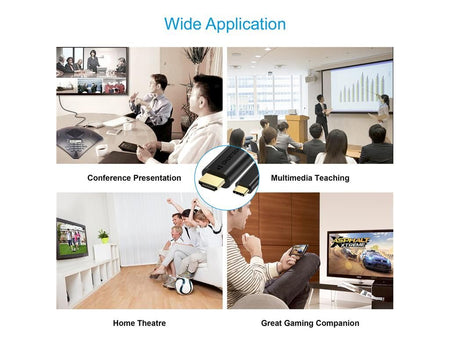Cablu USB TYPE C - HDMI 3m 4K30Hz Choetech XCH-0030/BK