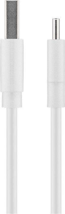 Cablu USB Type C tata - USB 2.0 tata 1m 3A 0.48Gbit/s alb Goobay