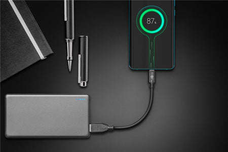 Cablu USB TYPE C - USB A 3.0 15cm sincronizare incarcare Super Speed 5Gbit/s cupru Goobay