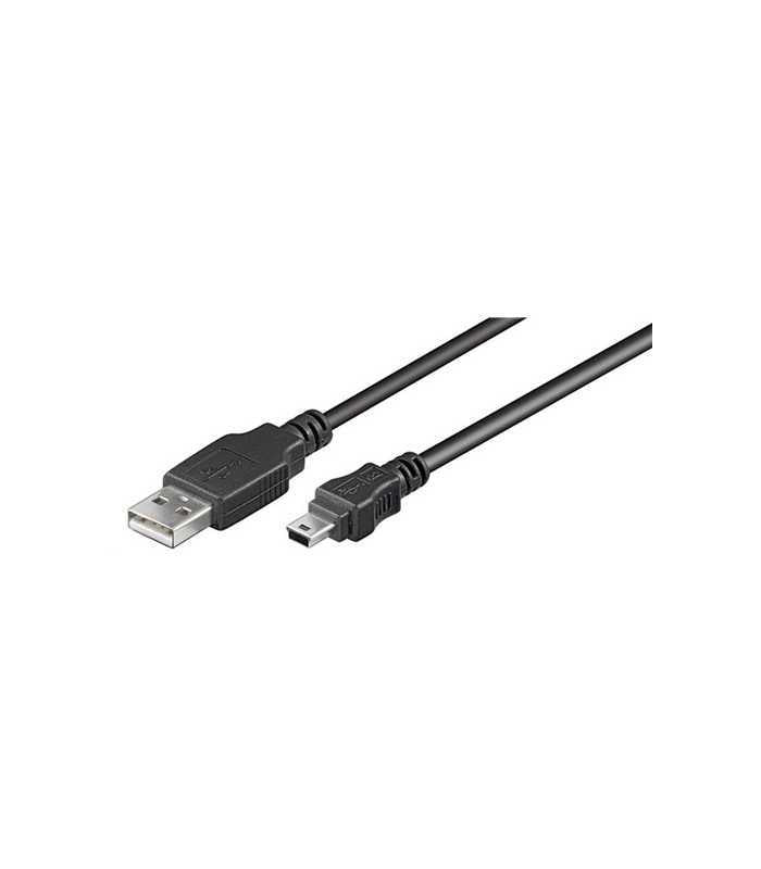 Cablu USB2.0 A mufa tata - USB B mini USB mufa tata 5m Canon Goobay