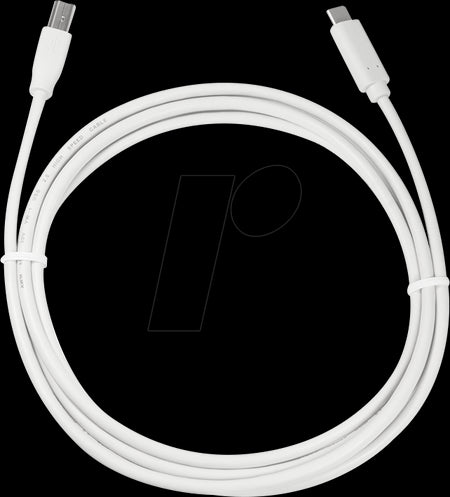 Cablu USB2.0 TYPE C - USB B tata 1m 3A gri LOGILINK CU0160 4052792053159