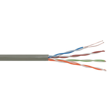 Cablu UTP Cat 5e CCA fire interioare 1 x 24 AWG x 2 x 4 solide exterior 55mm pret 1m DELIGHT 20016