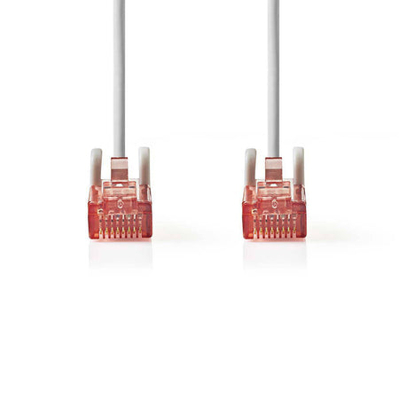 Cablu UTP CAT6 Nedis RJ45 tata - RJ45 tata 10m gri
