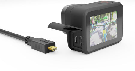 Cablu v2.0 Micro HDMI - HDMI 0.5m HIGH SPEED 4K Ultra HD 60Hz cu Ethernet 53780 Goobay
