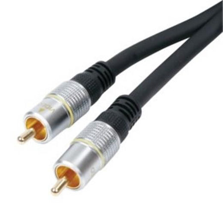 Cablul video compozit RCA 10m Profesional OFC cupru placat 24K HQSS3542/10